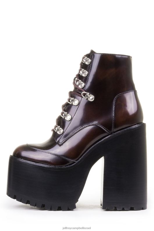 il Jeffrey Campbell fernrock אתחול פלטפורמה נשים קופסת יין NN6N61233