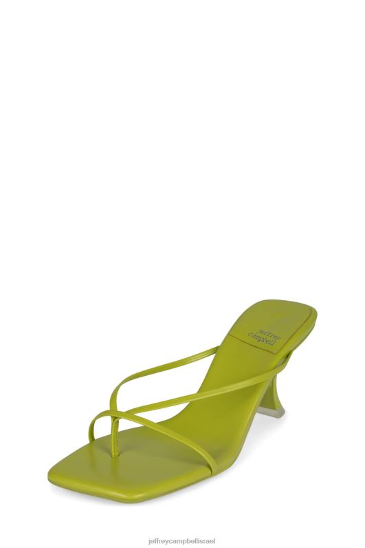 il Jeffrey Campbell flexx סנדל עם עקבים נשים ירוק NN6N61586