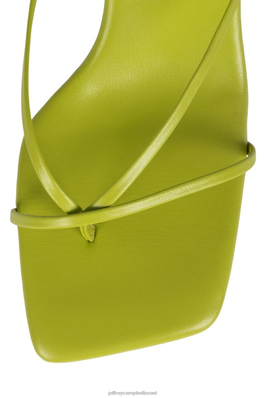 il Jeffrey Campbell flexx סנדל עם עקבים נשים ירוק NN6N61586