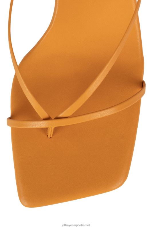 il Jeffrey Campbell fluxx סנדל עם עקבים נשים כתום בהיר NN6N61492