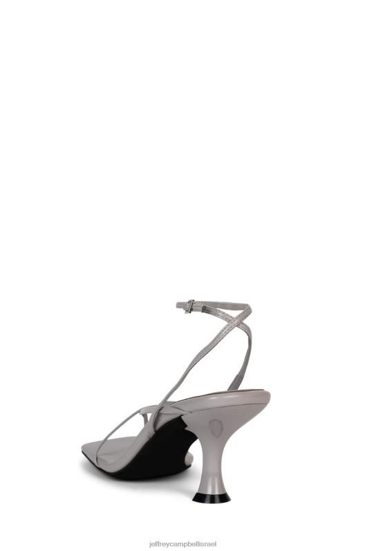 il Jeffrey Campbell fluxx סנדל עם עקבים נשים אפור NN6N679