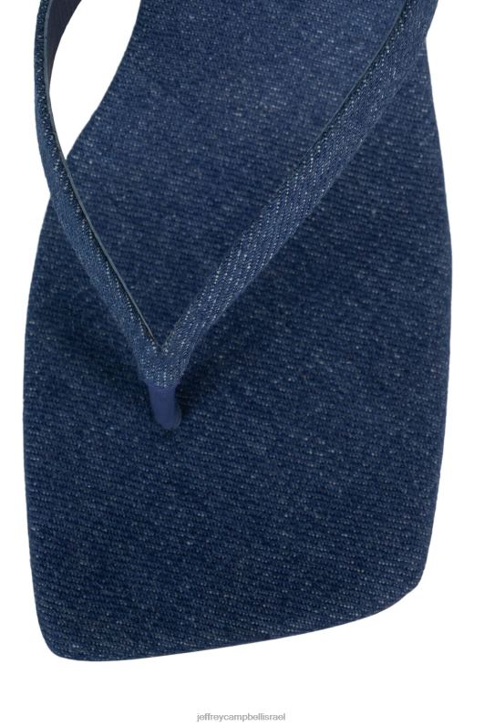 il Jeffrey Campbell fused-nb סנדל עם עקבים נשים ג'ינס כחול NN6N61405