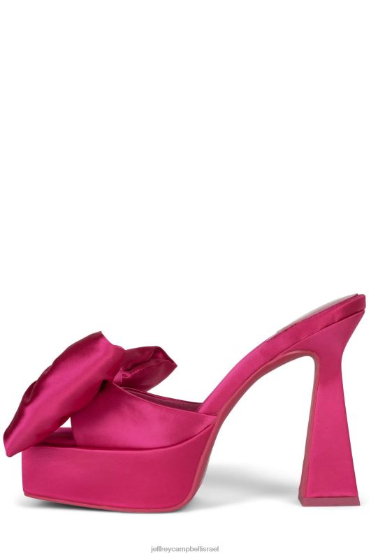 il Jeffrey Campbell gazenia סנדל פלטפורמה נשים סאטן פוקסיה NN6N6999