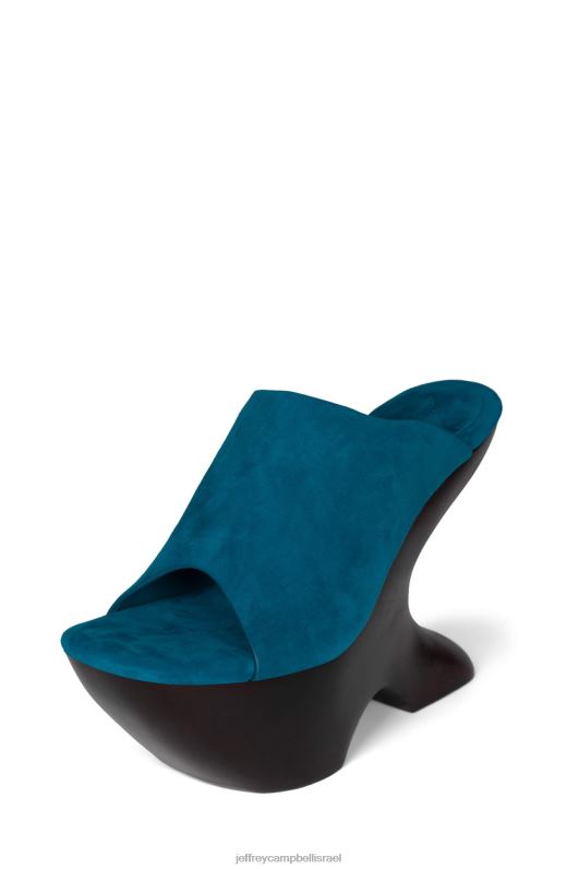 il Jeffrey Campbell giah-2 סנדל פלטפורמה נשים חום זמש צהבהב NN6N61066