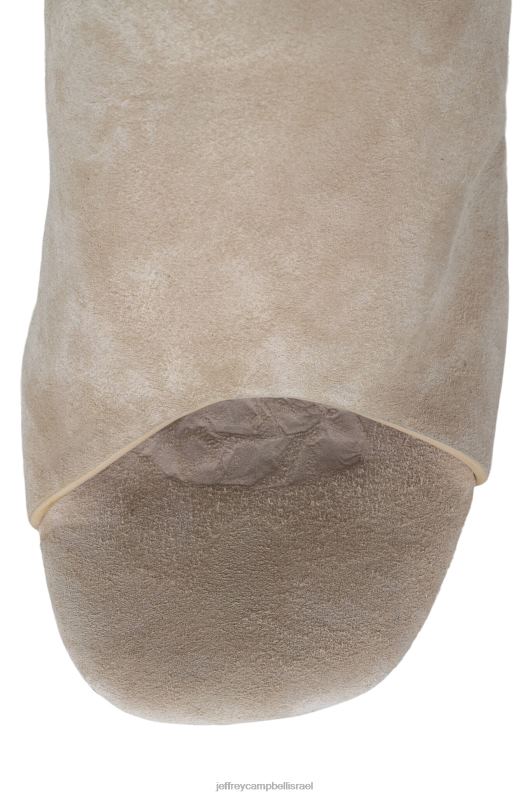 il Jeffrey Campbell giah-2 סנדל פלטפורמה נשים זמש בז 'חום כהה NN6N61067