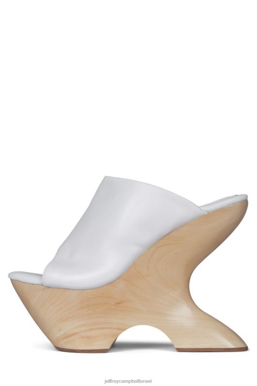 il Jeffrey Campbell giah-2 סנדל פלטפורמה נשים לבן NN6N61070