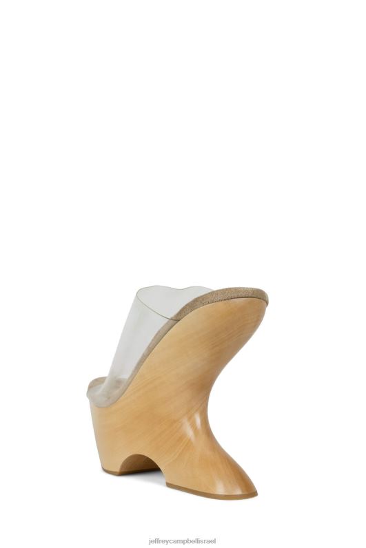 il Jeffrey Campbell giah-2 סנדל פלטפורמה נשים ברור NN6N61071