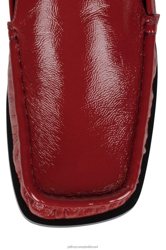 il Jeffrey Campbell headqrtr לופר ואוקספורד נשים פטנט קמט אדום NN6N61782