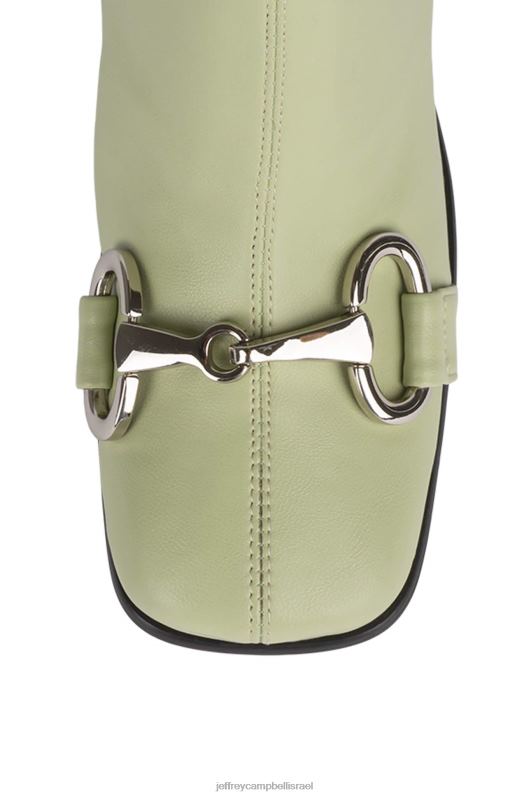 il Jeffrey Campbell hotlava-bt מגפיים מברך עד ירך נשים כסף מנטה NN6N6722