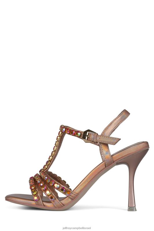 il Jeffrey Campbell jwl-t סנדל עם עקבים נשים ורוד זהב ססגוני NN6N61604