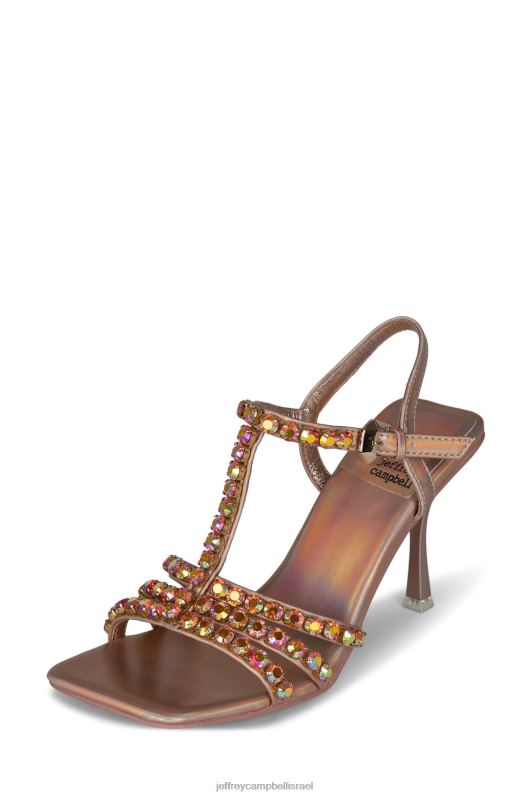 il Jeffrey Campbell jwl-t סנדל עם עקבים נשים ורוד זהב ססגוני NN6N61604