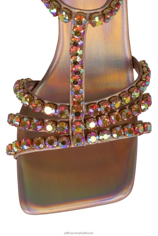 il Jeffrey Campbell jwl-t סנדל עם עקבים נשים ורוד זהב ססגוני NN6N61604