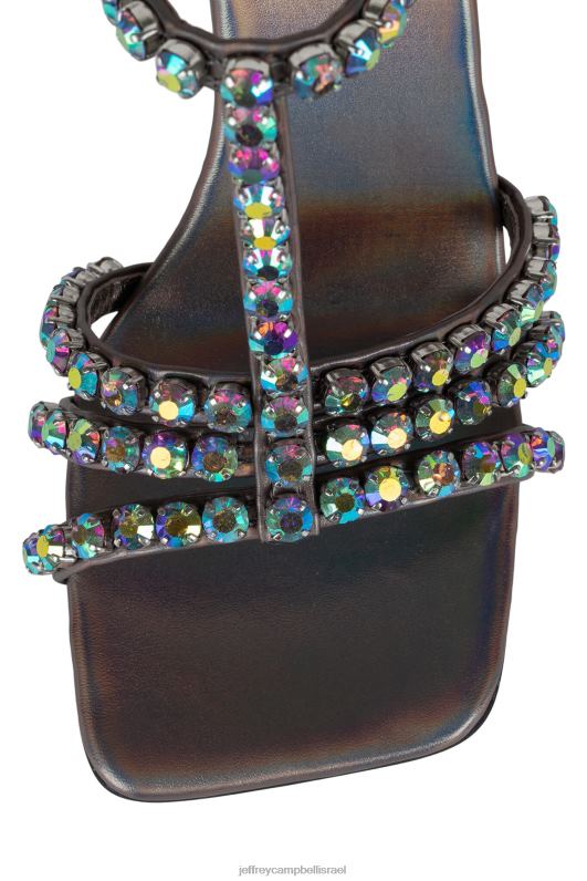 il Jeffrey Campbell jwl-t סנדל עם עקבים נשים בדיל ססגוני NN6N61605