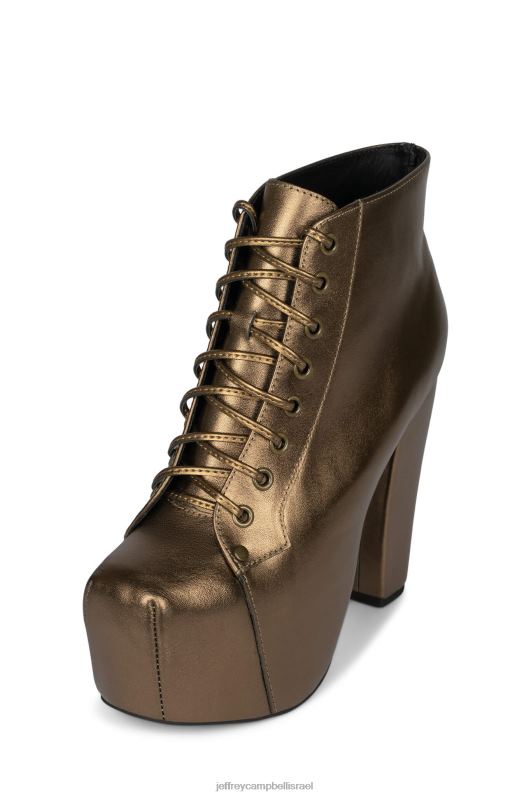 il Jeffrey Campbell lita מגפי קרסול נשים בְּרוֹנזָה NN6N6398