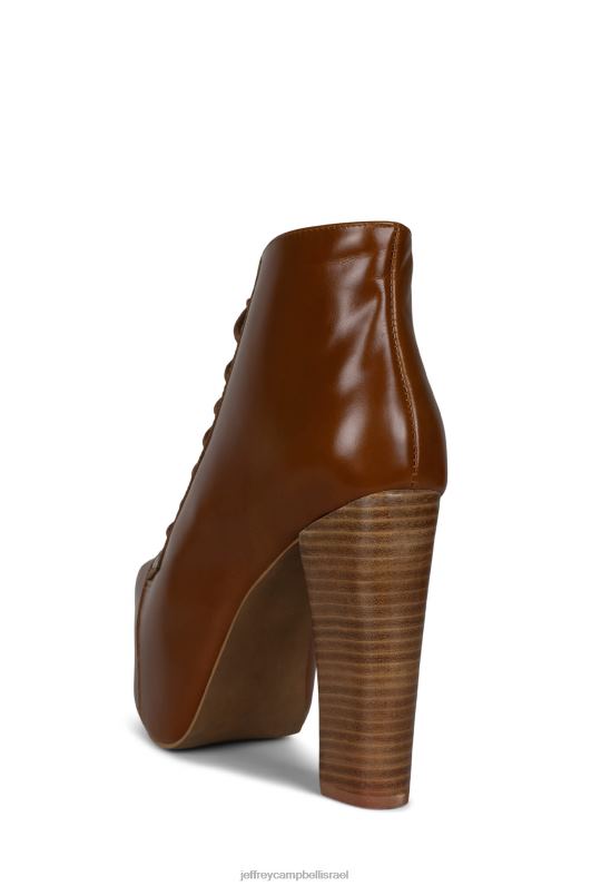 il Jeffrey Campbell lita מגפי קרסול נשים מחסנית טבעית שזופה NN6N6493