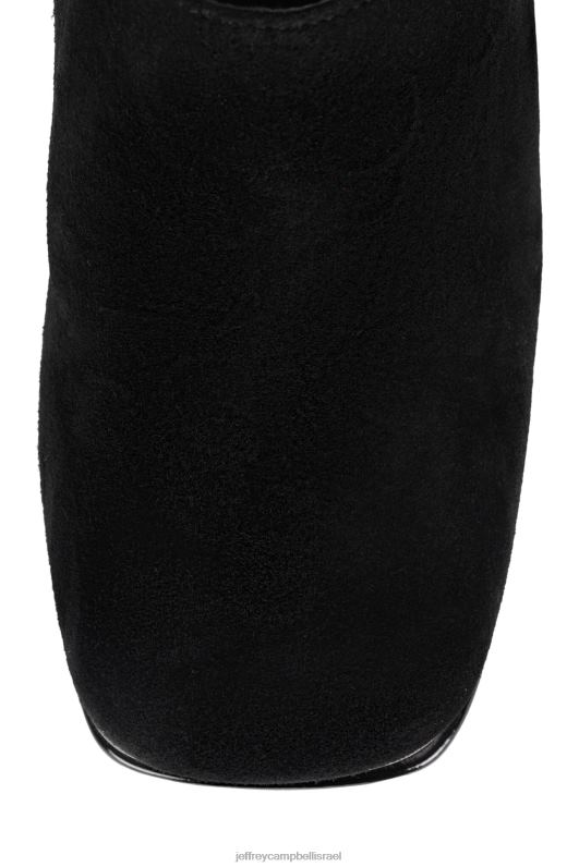 il Jeffrey Campbell luna-luv-s פרד עם עקב נשים בדיל זמש שחור NN6N61725