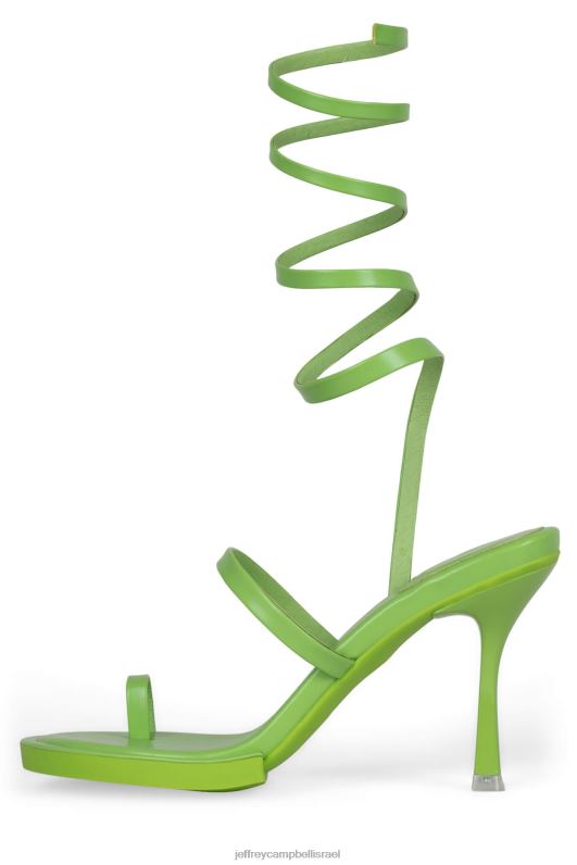 il Jeffrey Campbell luzia-rt סנדל עם עקבים נשים ירוק בהיר NN6N61582