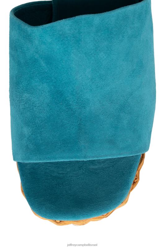 il Jeffrey Campbell magda-wkr סנדל פלטפורמה נשים זמש צהבהב NN6N61190