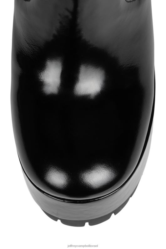 il Jeffrey Campbell mob-2 מגפי קרסול נשים קופסה שחורה NN6N6534