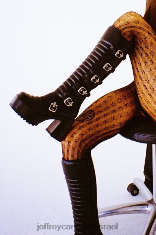 il Jeffrey Campbell moto-xx מגפיים מברך עד ירך נשים אָדוֹם NN6N6684