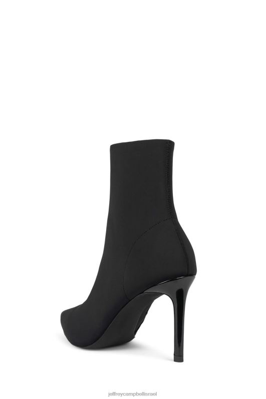 il Jeffrey Campbell nixie מגפי קרסול נשים ניאופרן שחור NN6N6340