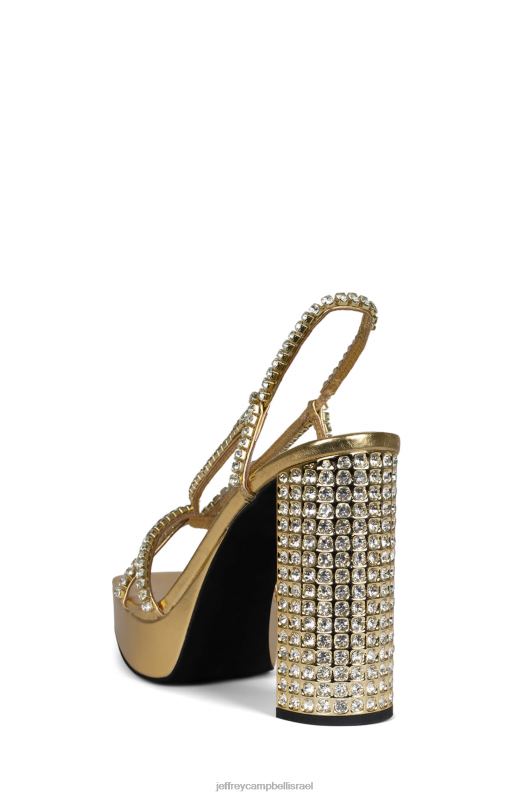 il Jeffrey Campbell nuite סנדל פלטפורמה נשים זהב כסף NN6N61155