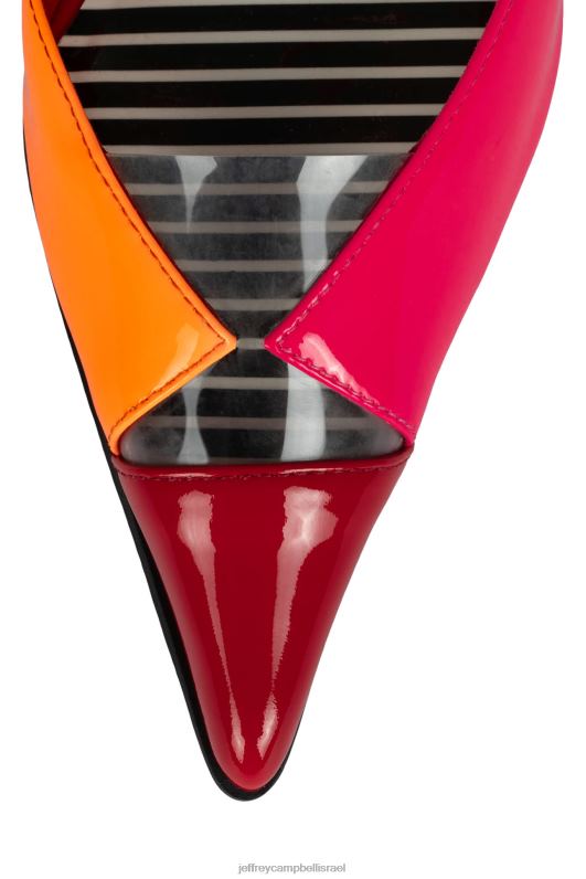 il Jeffrey Campbell ovio משאבת עקב נשים רב פסים בהירים NN6N61367