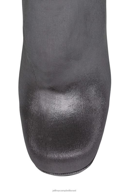 il Jeffrey Campbell pantalones מגפיים מברך עד ירך נשים כסף NN6N6786