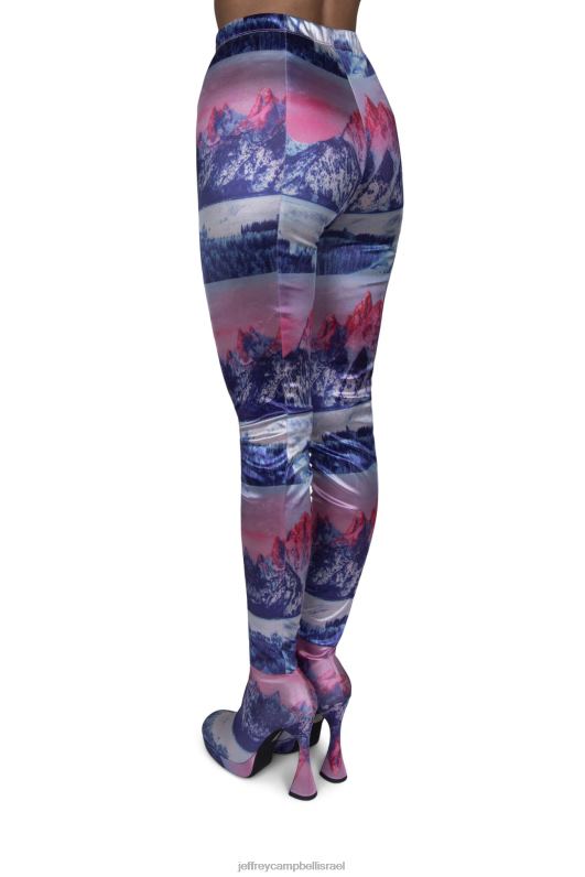 il Jeffrey Campbell pantalones מגפיים מברך עד ירך נשים הרים סגולים NN6N6884