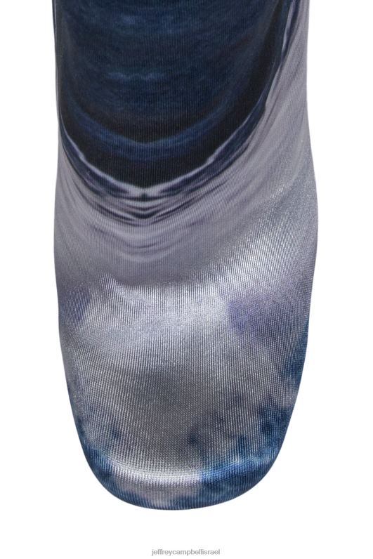 il Jeffrey Campbell pantalones מגפיים מברך עד ירך נשים גלים כחולים NN6N6886