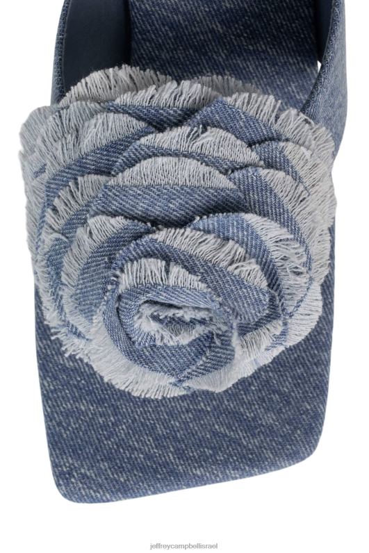 il Jeffrey Campbell periwinkle אתחול הדנים נשים ג'ינס כחול דהוי NN6N6290