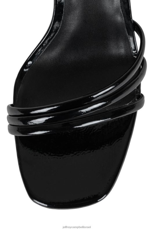 il Jeffrey Campbell presecco סנדל פלטפורמה נשים פטנט קמט שחור NN6N61052