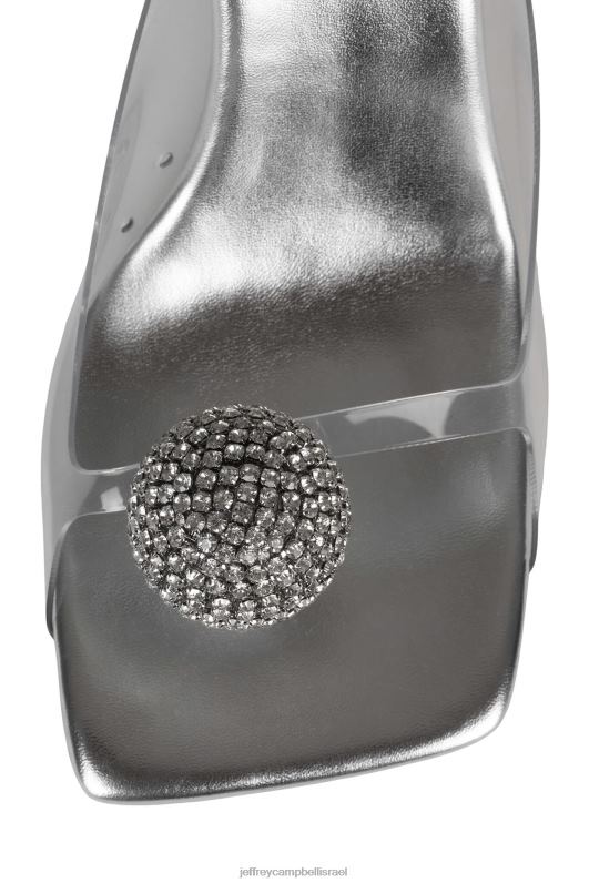 il Jeffrey Campbell sophistica משאבת עקב נשים כסף NN6N61336