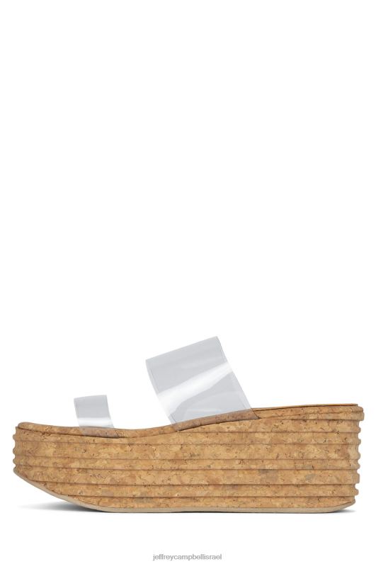 il Jeffrey Campbell trejos סנדל פלטפורמה נשים ברור NN6N61166