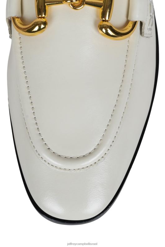 il Jeffrey Campbell velviteen לופר ואוקספורד נשים זהב שנהב NN6N61772