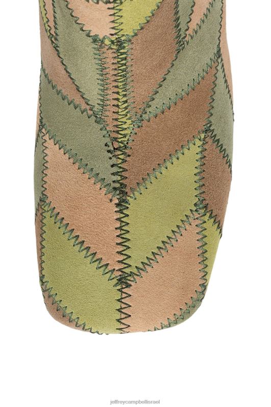 il Jeffrey Campbell vers-pw מגפי קרסול נשים זמש פסטל מולטי NN6N6444