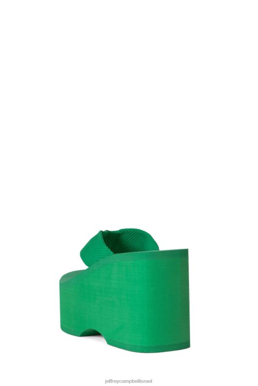 il Jeffrey Campbell wavin סנדל פלטפורמה נשים ירוק NN6N6149