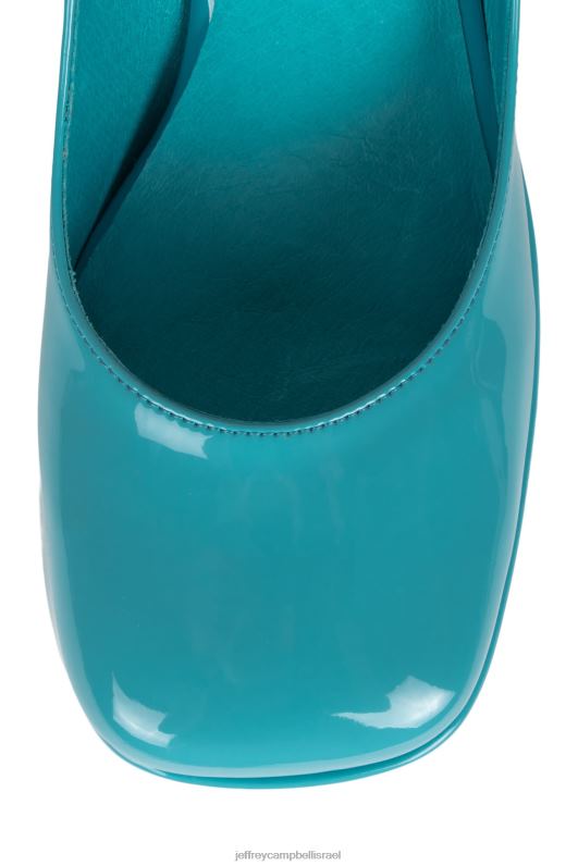 il Jeffrey Campbell yazmin משאבת פלטפורמה נשים פטנט אקוומרין NN6N61275